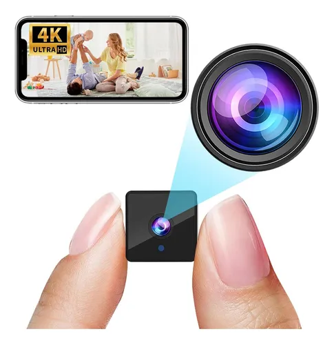 Cámara Ip Inalámbrica Wifi 4k, Batería De 1800 Mah, Cámara