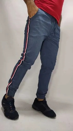 Pantalon con linea al costado hombre sales
