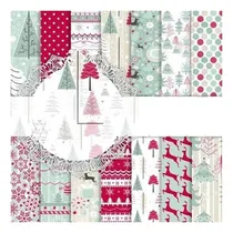Comprar Kit Fondos Navidad Papeles Digitales Navideños #n107