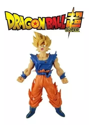 Boneco Dragon Ball Super Gogeta Ss4 Deus - Gogeta Ss4 deus 20cm