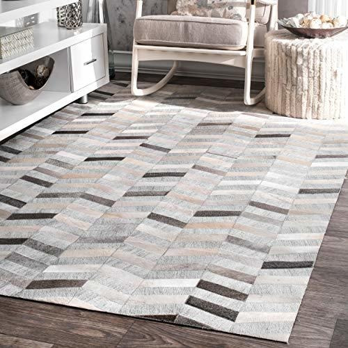 Alfombra Moderna De   De Vaca  Work Runner  2 396 X 839...