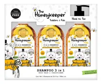 Comprar Shampoo Para Bebes Y Niños The Honey Keeper 3 Pzs 700ml