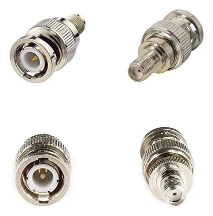 Pack De Conectores Bnc Crimp-on Rg59 Para Cctv - 50 Pzs