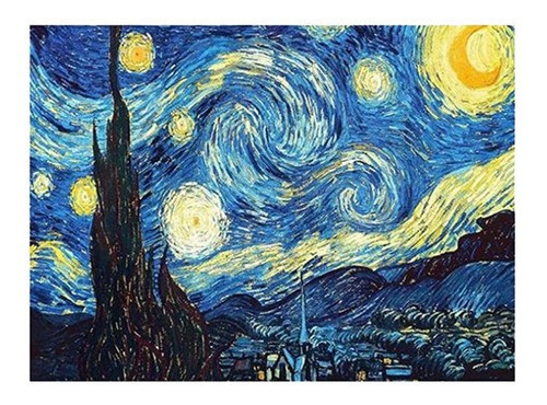 Bricolaje Puzzle 1000 Piezas Noche Estrellada