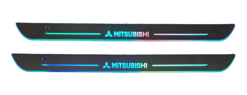 Moldura Iluminada Estribo Universal Multicolores Mitsubishi
