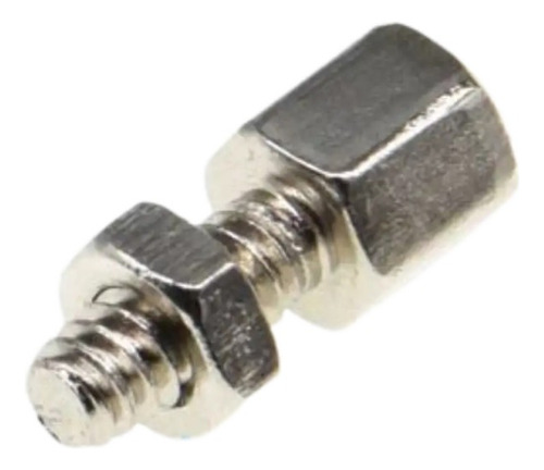 10 Tuercas Y Tornillos Hexagonal Rs232 Db9 Db15 Db25 Vga Dr9
