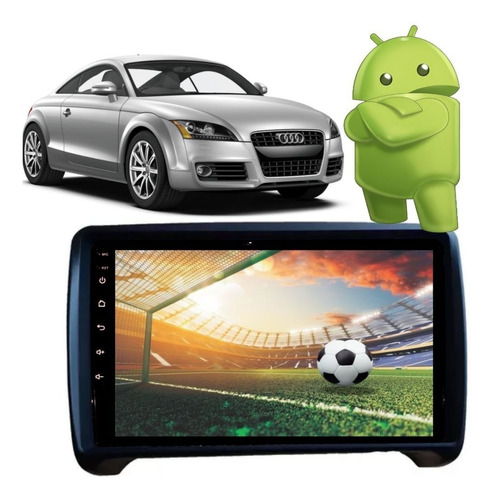 Central Multimídia Audi Tt 2000/14 Android 9  Carplay 4g