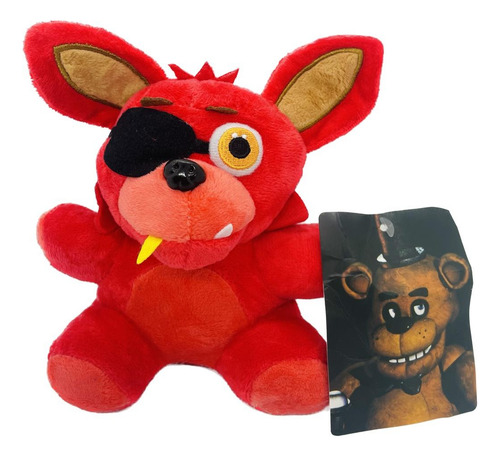Foxy Five Nights At Freddy's Pelúcia 16cm - Pronta Entrega