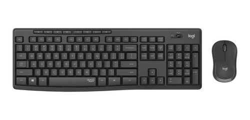 Kit De Teclado Y Mouse Inalámbrico Logitech Mk295 Español