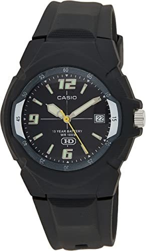 Casio Mw600f-2av Reloj Negro De Cuarzo Analógico Para