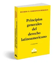 Comprar Principios Generales Del Derecho Latinoamericano Rabinovich-