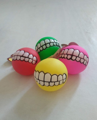 Bola Sorriso Pet P/ Cachorro Sonora (apito) - Brinquedo Cães