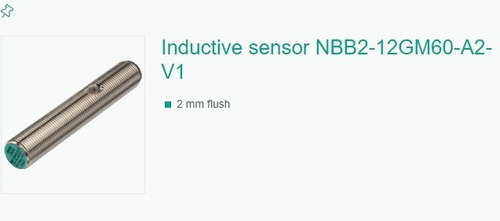 Sensor Inductivo Nbb2-12gm60-a2-v1 Pepperl + Fuchs 084008