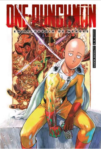 Manga One Punch Man Enciclopedia De Heroes - Mexico