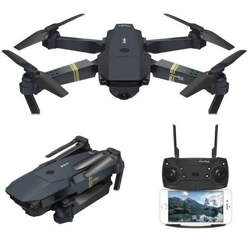 Drone Plegable 998 Cámara Angular Hd 720p 2.4 Ghz Wifi 100 M