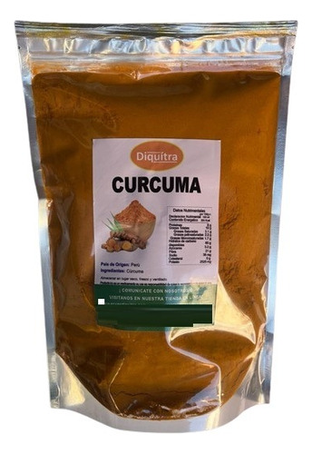 Cúrcuma En Polvo Molida Premium Pura E Importada 500 Gramos