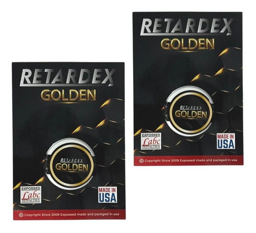 Pack X2 Crema En Gel Retardante Golden Máximo Rendimiento