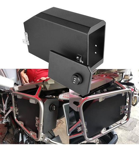 Myiadv Caja De Herramientas De Aluminio Para Motocicleta, Ca