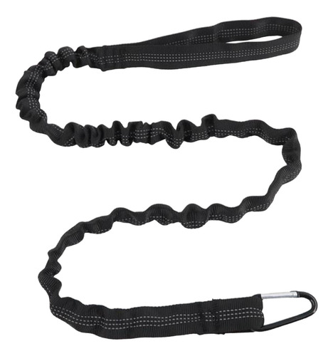 Kayak Paddle Leash Durable Canotaje Soporte Para Caña Negro