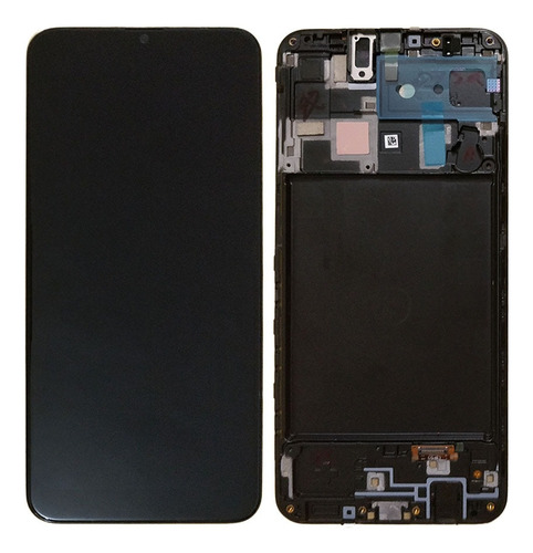 Pantalla Lcd Más Tactil Compatible Con Samsung A20 Original