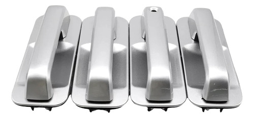 Nuevo Para F150 2015-2020, Manijas Exteriores Plateadas En L