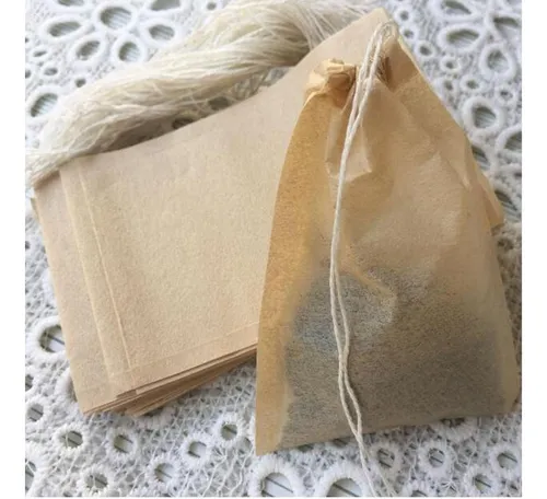 A A Bolsas De Té Sueltas De Hierbas Color Natural_9x7cm
