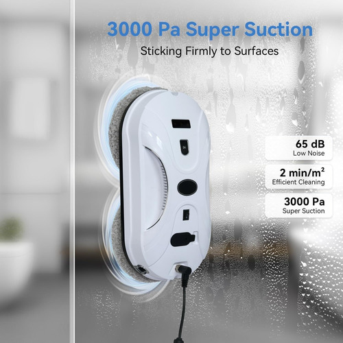 Robot Automático Limpiacristales De Doble Pulverización