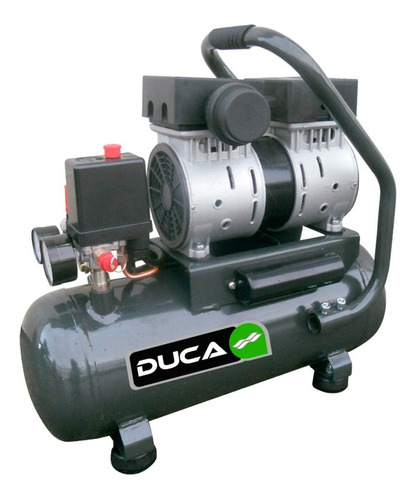 Compresor Carter Seco 12lts 1hp Duca Tanque Acero 1 Salida