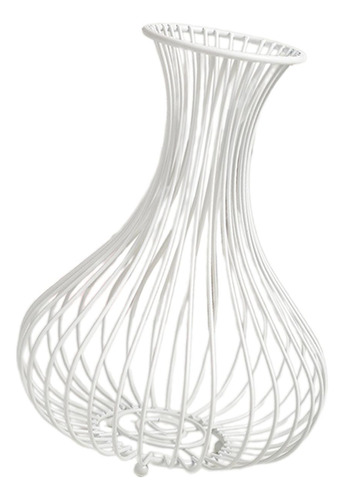 Soporte De Corcho De Vino, Jarrón Decorativo Blanco