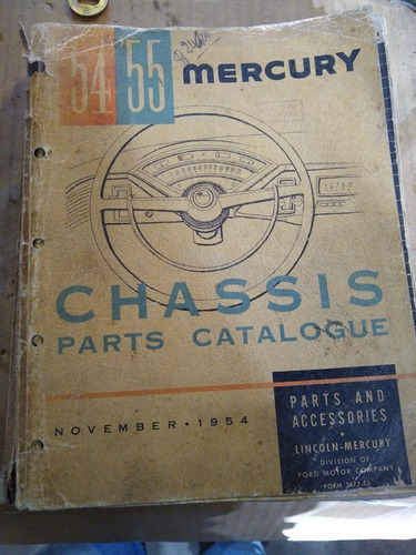 Catálogo De Despiece Mercury 54 55 Original 