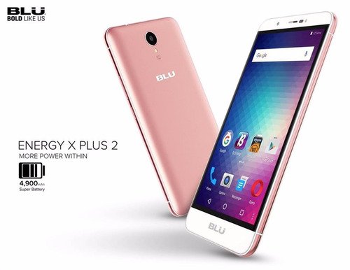 Blu Energy X2 Plus Android 6 Camara 8+5 Mpx Memoria 8+1gb