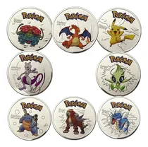 Comprar Monedas Conmemorativas Pokémon Dragón Ball Futbol Colección