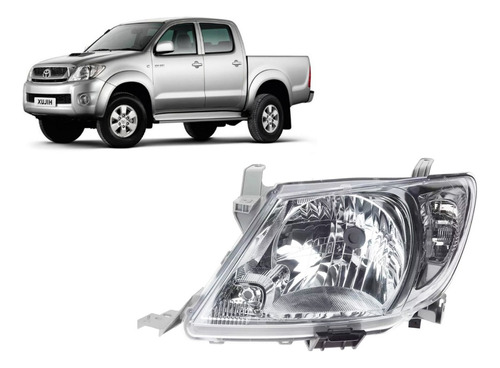 Optica Toyota Hilux 2008 2009 2010 2011 2012 Izquierda