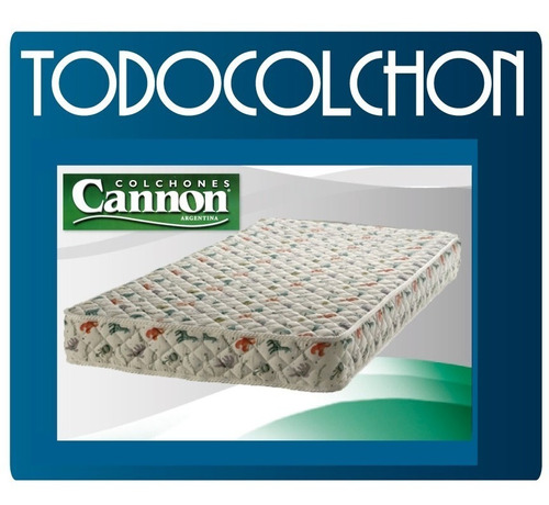 Colchon Cuna Infantil Cannon 130 X 75 X 10 Hay + Medidas 12c