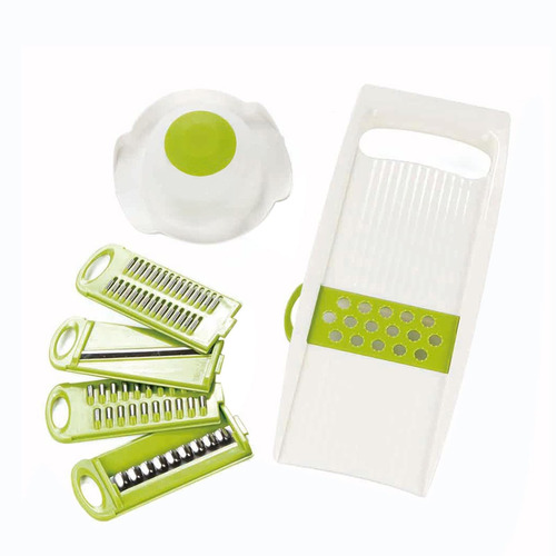 Utut Shred Slicer 7pcs Set Green Multi-purpose Anti-rust