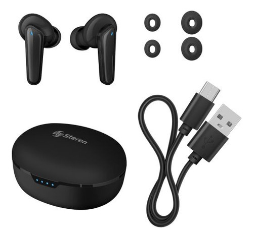 Audífonos Inalámbricos True Wireless Touch Con Anc Negros