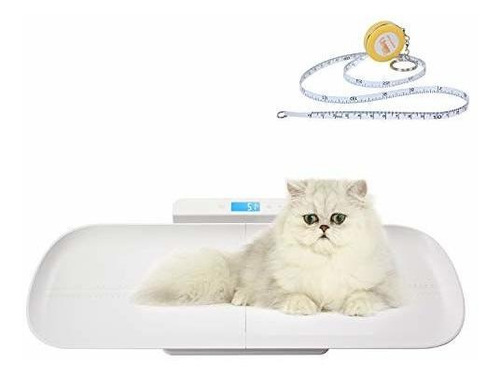 Imagen 1 de 8 de Báscula Corporal Báscula Para Mascotas Bykazaty Con Cinta