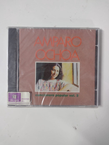 Cd Amparo Ochoa Cancionero Popular Vol 2 *rmt