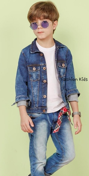 jaqueta jeans infantil mercado livre