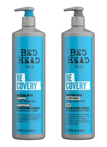 Pack Shampoo Y Acondicionador Tigi Recovery 970ml