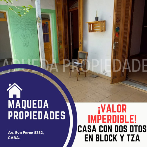 Venta De Casa Con 2 Ph En Block, Garaje  Superrebaja 