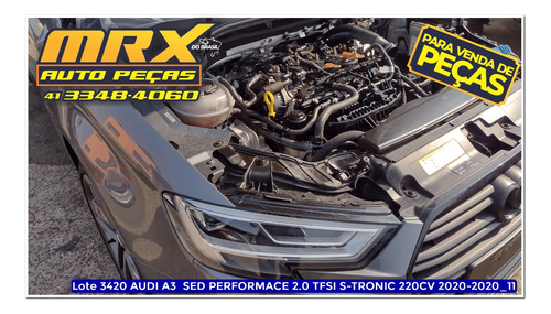 Sucata Audi A3 Sed Perfom 2.0 Tfsi S-tronic 220cv 2020 Pecas