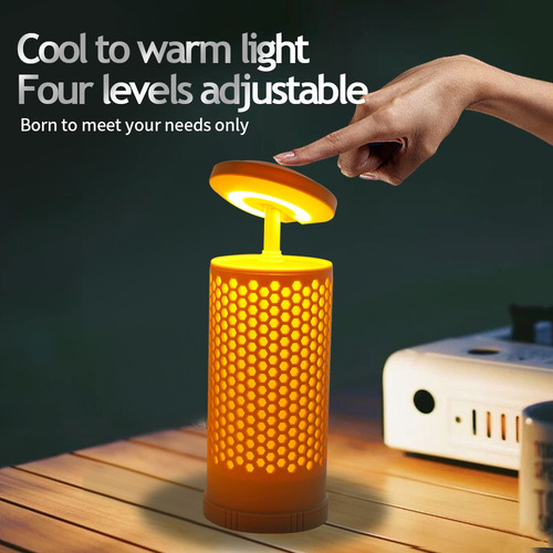 Linterna Telescópica Para Acampar Al Aire Libre, 2600 Mah, R