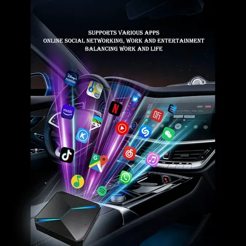 Caixa Inteligente Carplay Ai Box - Android Auto Para Carplay