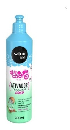 Ativador Cachos Creme Pentear Tdc Coco 300ml Salon Line Parcelamento Sem Juros Ativador Cachos Creme Pentear Tdc Coco 300ml Salon Line Parcelamento Sem Juros