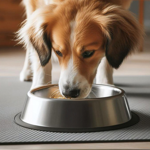 Plato Comedero Bebedero Para Mascotas Antideslizante - 21cm