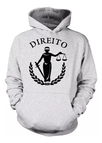 Moletom feminino best sale direito
