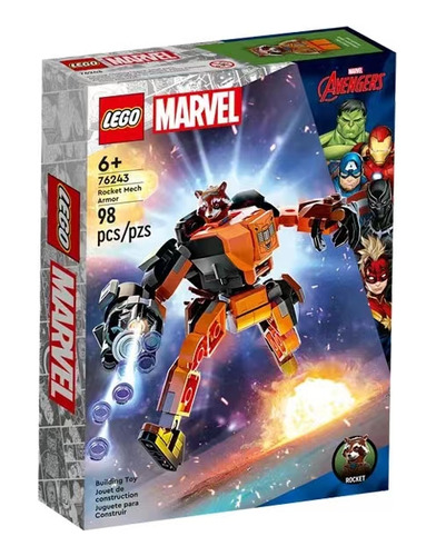 Lego Marvel 76243 Rocket Mech Armor