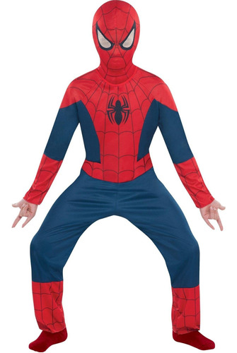 Disfraz Clásico De Spiderman Para Niños Incluye Una M?