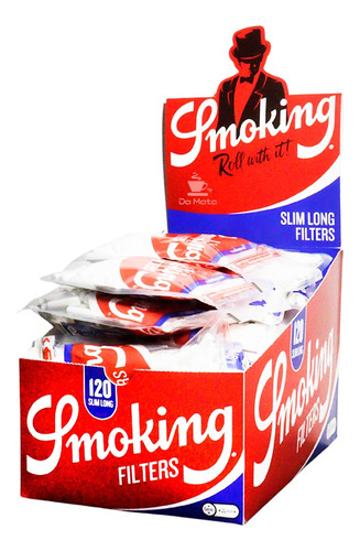 Caixa De Filtro Smoking Slim Long